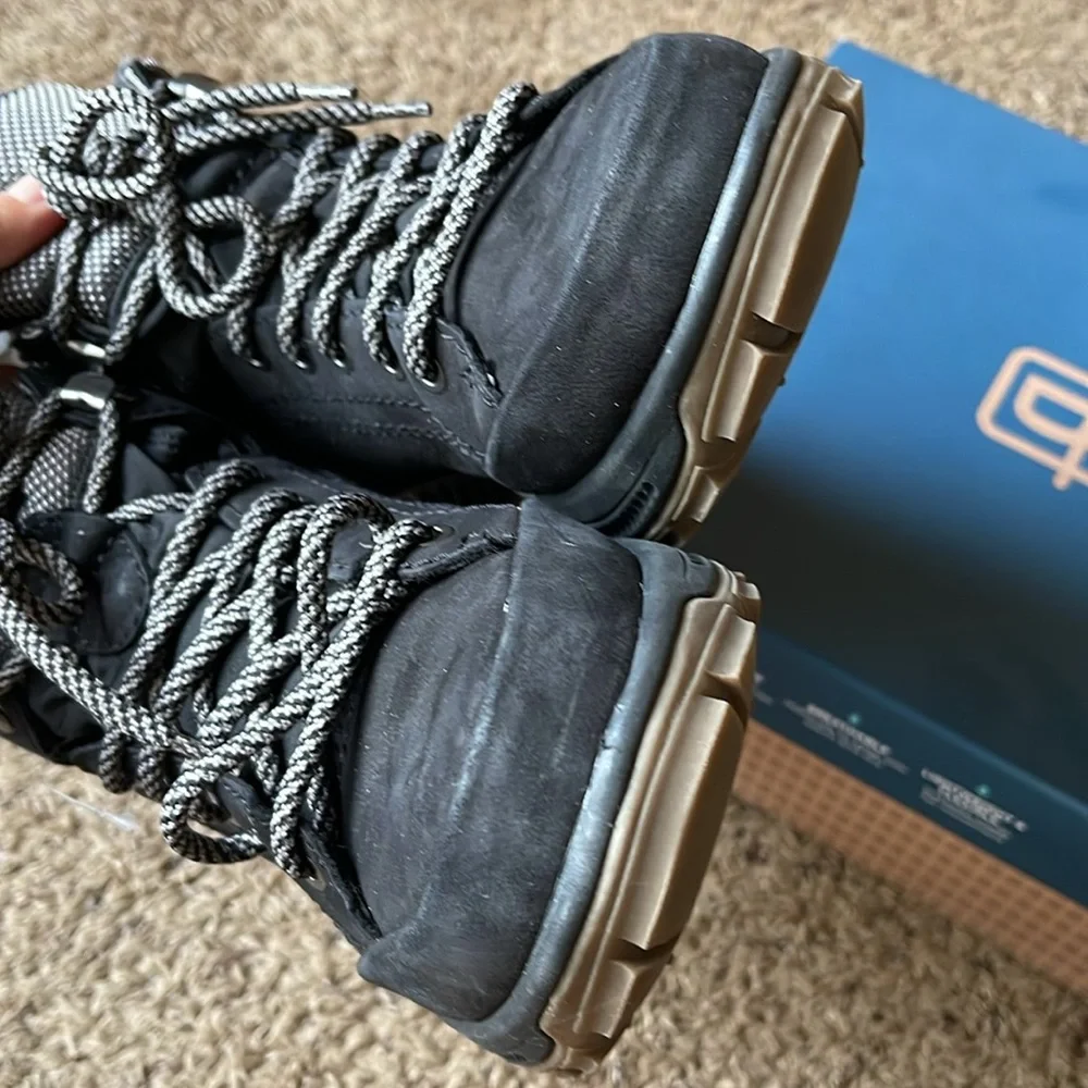 BareTraps Charles Waterproof Leather Lace-Up 8.5 - Picture 6 of 12